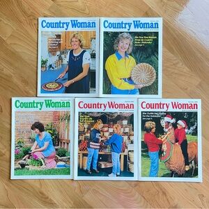 Vintage Country Woman 2002 Magazine Lot of 5
